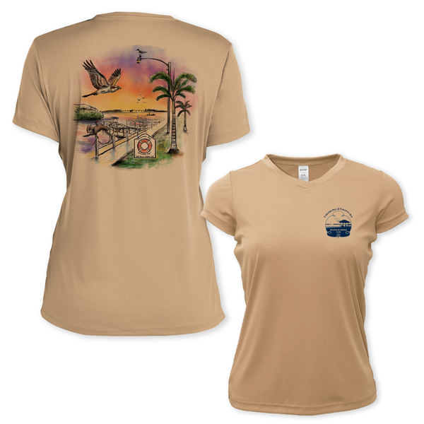 BAY - WOMEN SS PERFORMANCE V-NECK