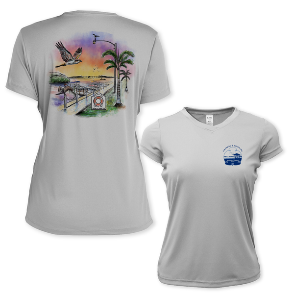 BAY - WOMEN SS PERFORMANCE V-NECK