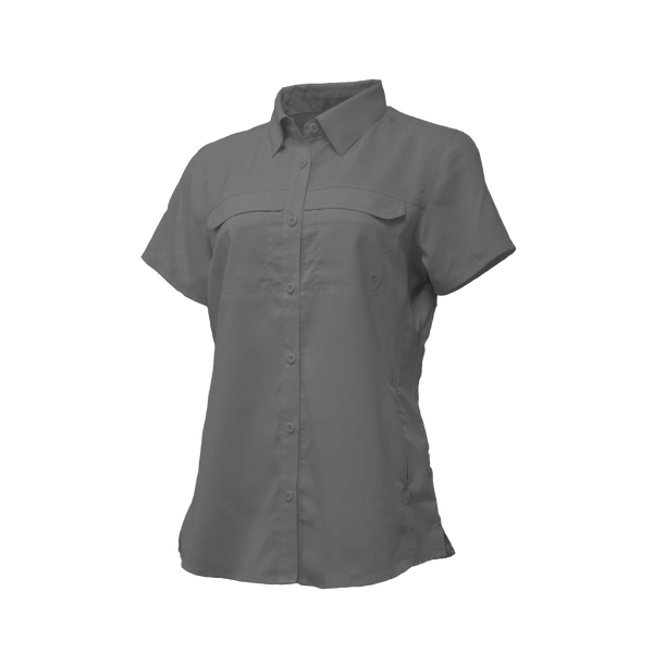 Boat Captain | Dark Fishing Shirt Women's Short Sleeve