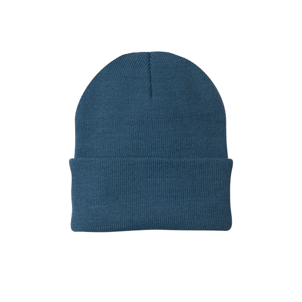 Embroidered Knit Cap