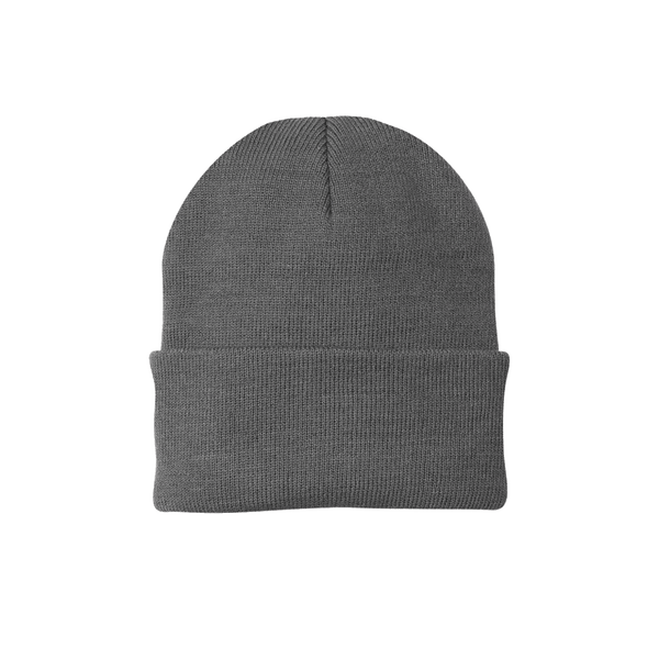 Embroidered Knit Cap