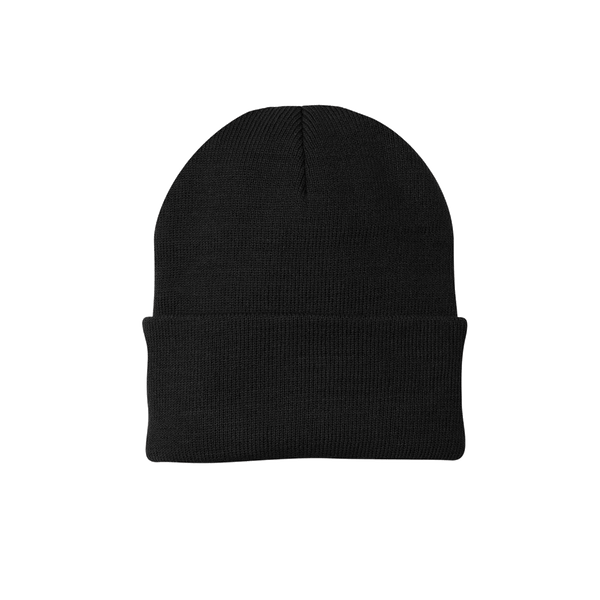 Embroidered Knit Cap