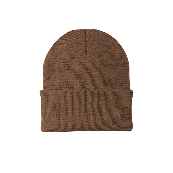 Embroidered Knit Cap