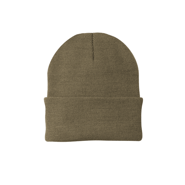 Embroidered Knit Cap