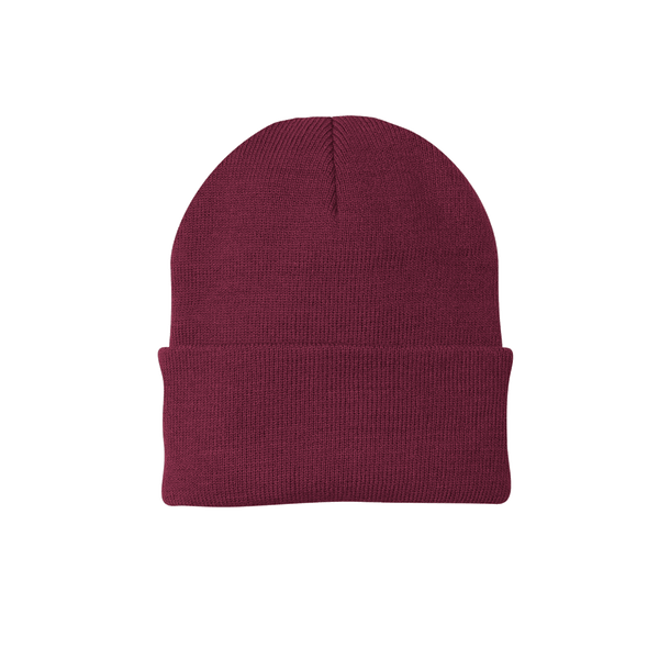 Embroidered Knit Cap