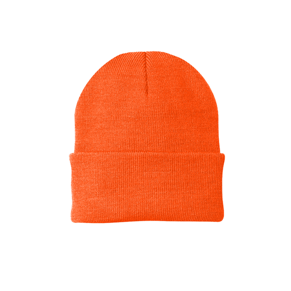 Embroidered Knit Cap