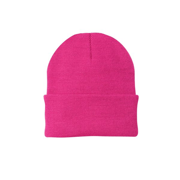 Embroidered Knit Cap