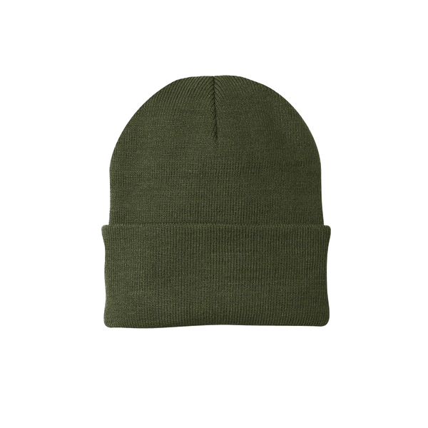 Embroidered Knit Cap