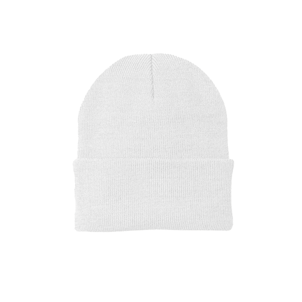 Embroidered Knit Cap
