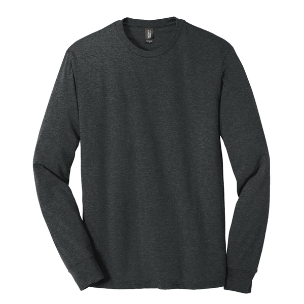 Dark Tri-Blend Crew Long Sleeve Tee