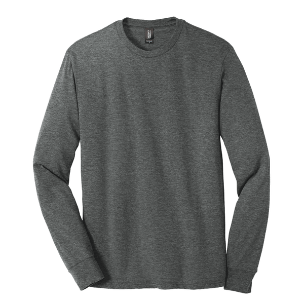 Dark Tri-Blend Crew Long Sleeve Tee