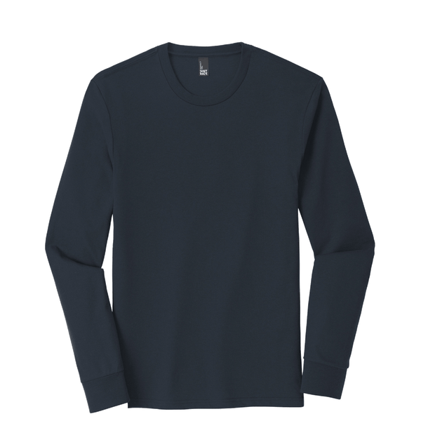 Dark Tri-Blend Crew Long Sleeve Tee