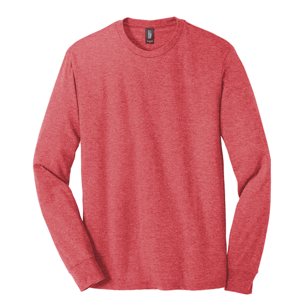 Dark Tri-Blend Crew Long Sleeve Tee