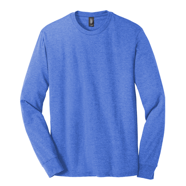Dark Tri-Blend Crew Long Sleeve Tee