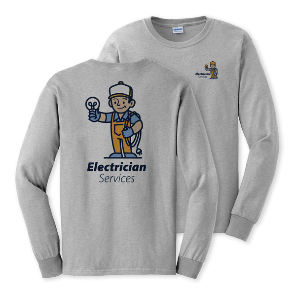 Electrician | Classic Cotton Long Sleeve Tee