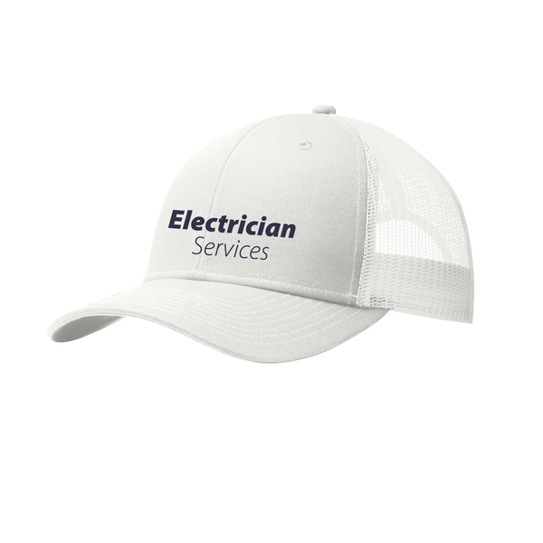 Electrician | Embroidered Trucker Snapback Hat