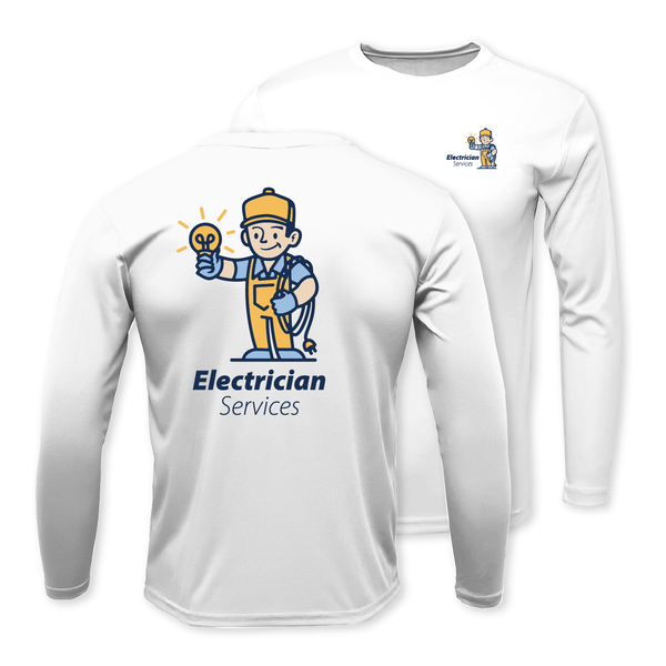 Electrician | Performance Long Sleeve T-Shirt