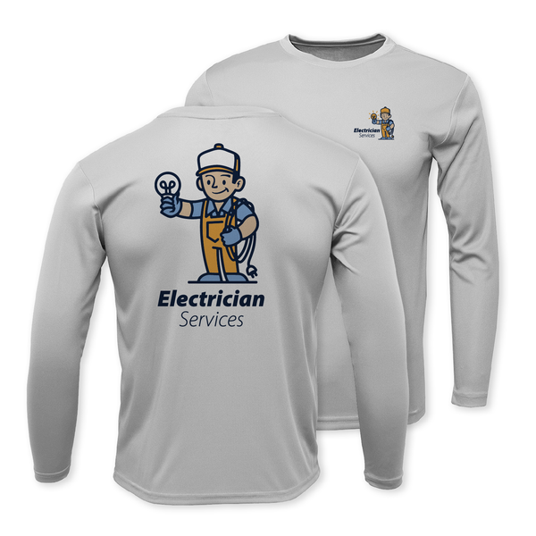 Electrician | Performance Long Sleeve T-Shirt