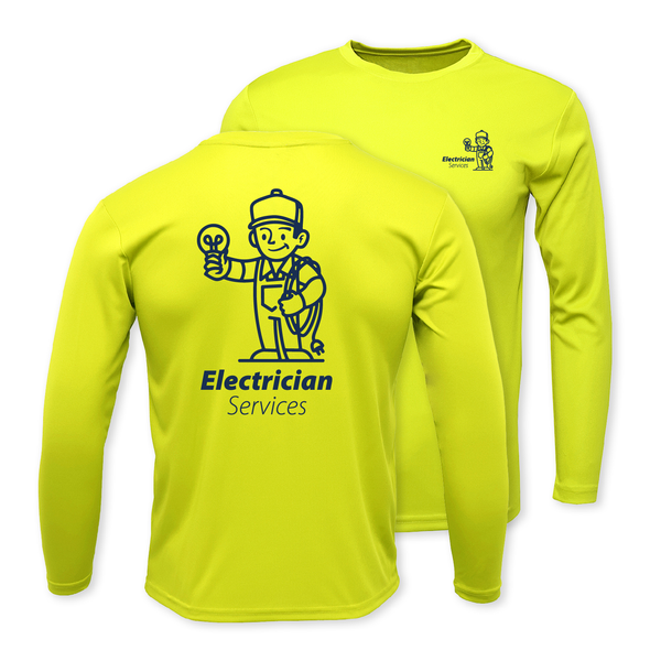 Electrician | Performance Long Sleeve T-Shirt