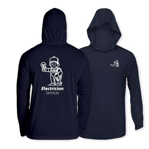 Electrician | Performance Long Sleeve Hoodie