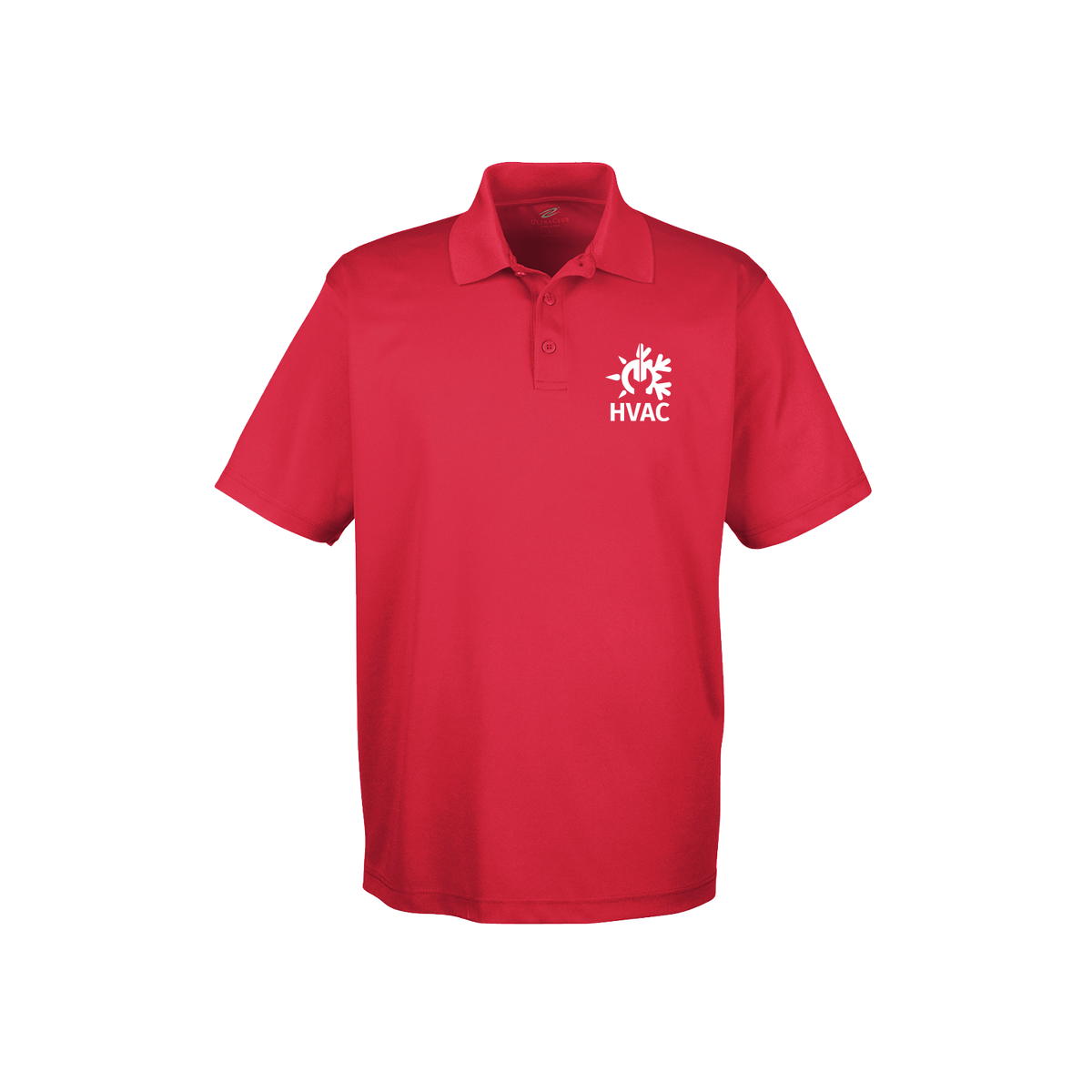 Personalized HVAC Embroidered Polo Shirt Performance Wear Sarasota