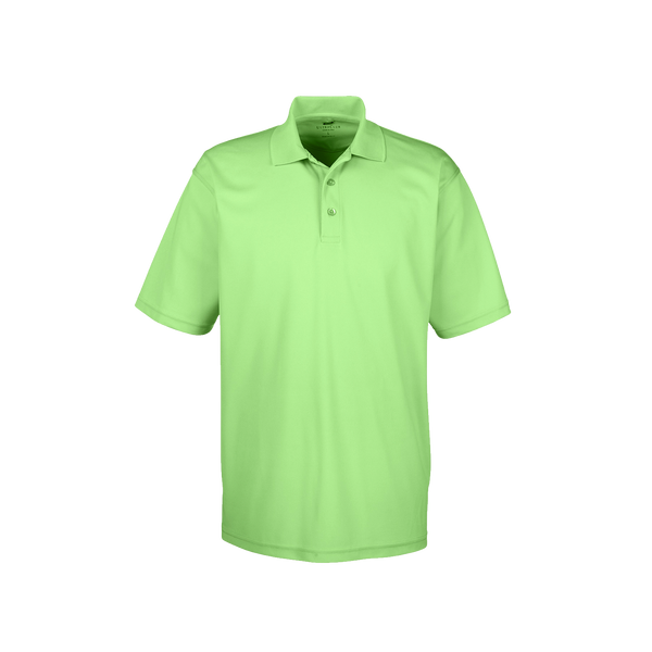 Dark Embroidered Performance Polo