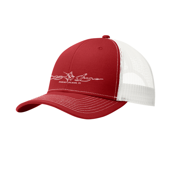 Boat Captain |  Embroidered Trucker Snapback Cap