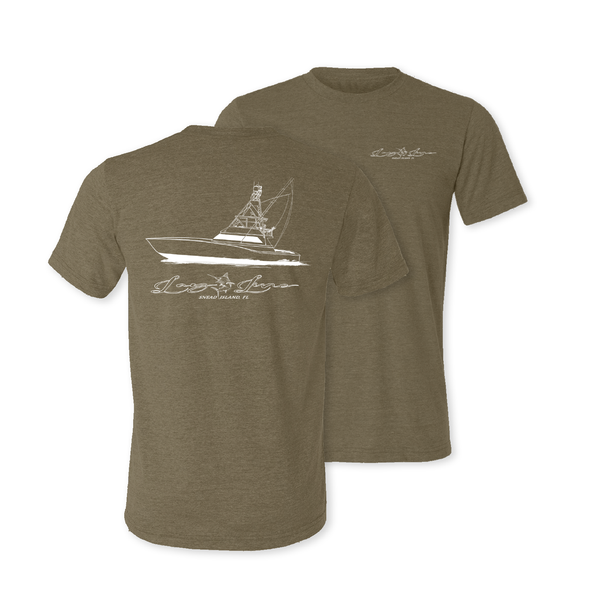 Boat Captain | Tri-Blend Crew Tee