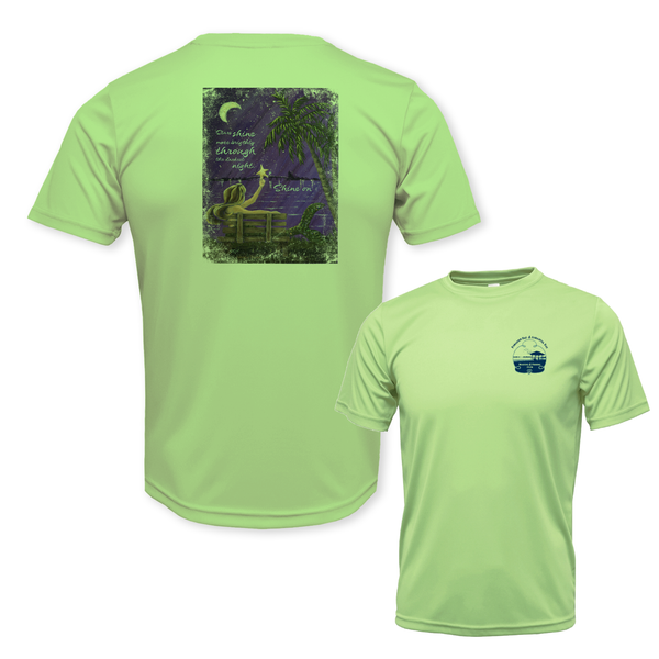 SHINE ON - UNISEX SS PERFORMANCE CREW