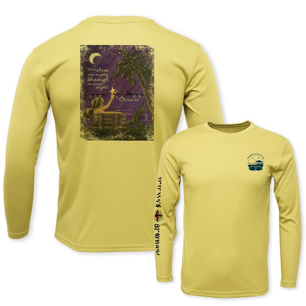 SHINE ON - UNISEX LS PERFORMANCE CREW