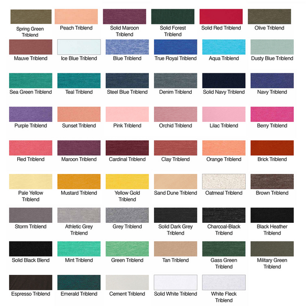 Dark Tri-Blend Crew Tee