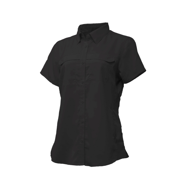 Dark Fishing Shirt Women's Short Sleeve