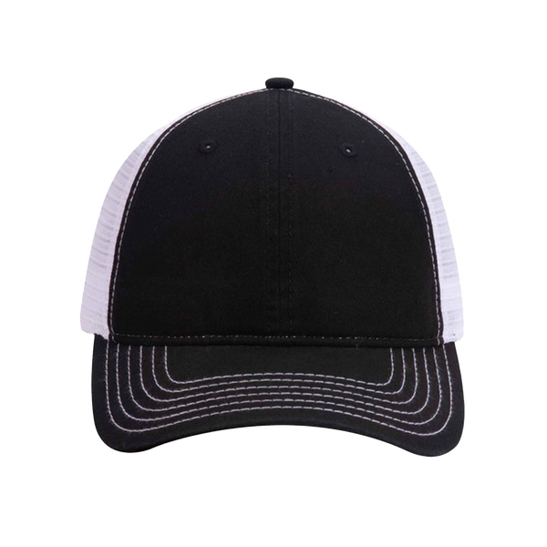 Fishing | Embroidered Mesh Trucker Snapback - Unstructured