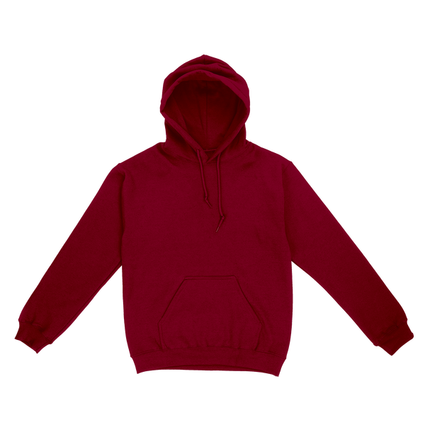 Dark Pullover Hooded Sweatshirt