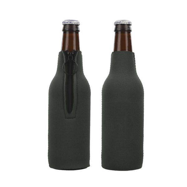 12 oz Zippered Bottle Koozie