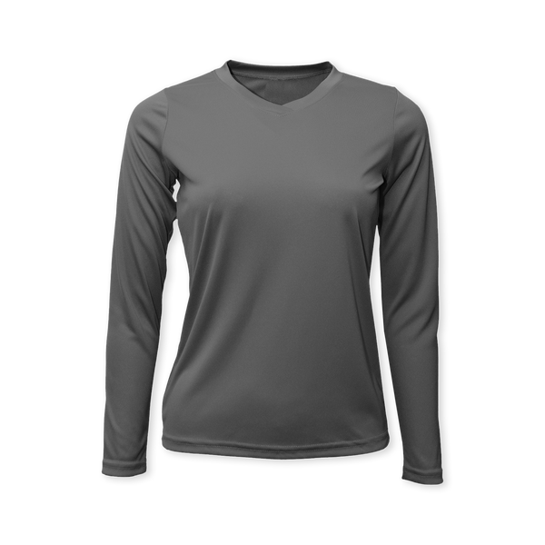 Dark Performance Ladies Long Sleeve Shirt