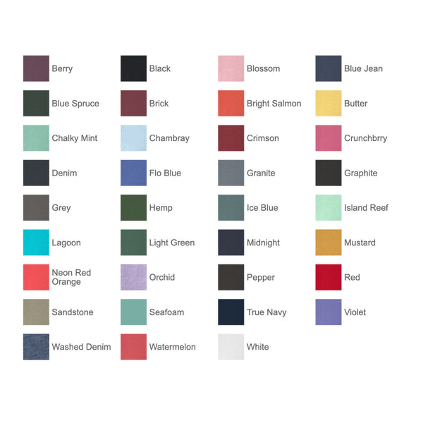 Dark Comfort Colors® Adult Long Sleeve Tee