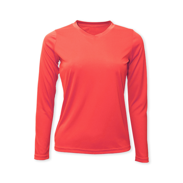 Dark Performance Ladies Long Sleeve Shirt