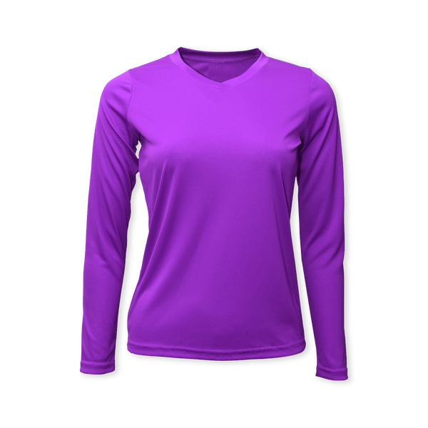 Dark Performance Ladies Long Sleeve Shirt