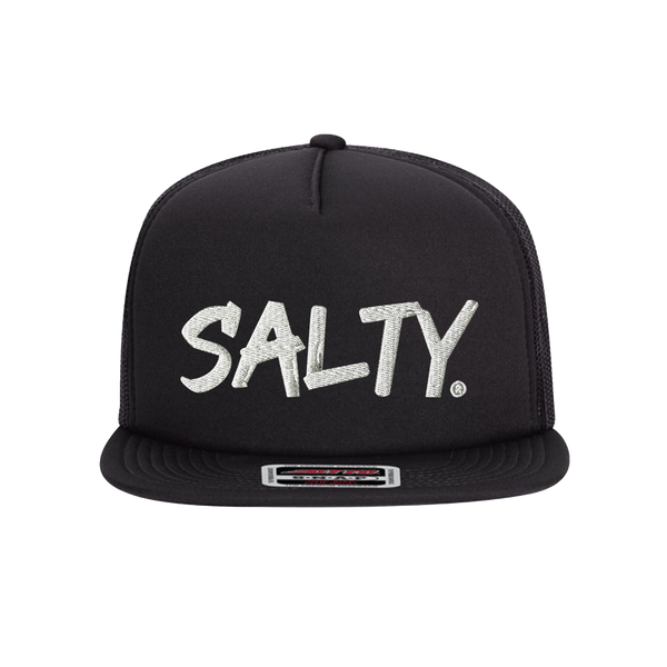 Embroidered Foam Front Flat Bill Snapback