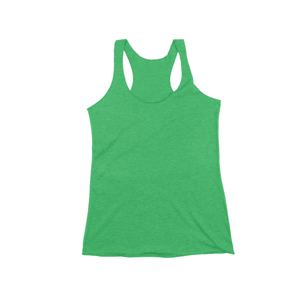 Dark Women's Tri-blend Racerback Tank