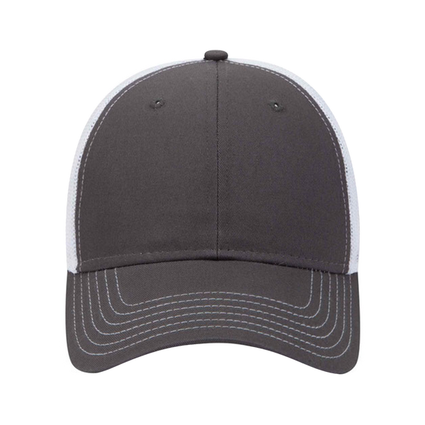 Patched Mesh Trucker Snapback - Structured