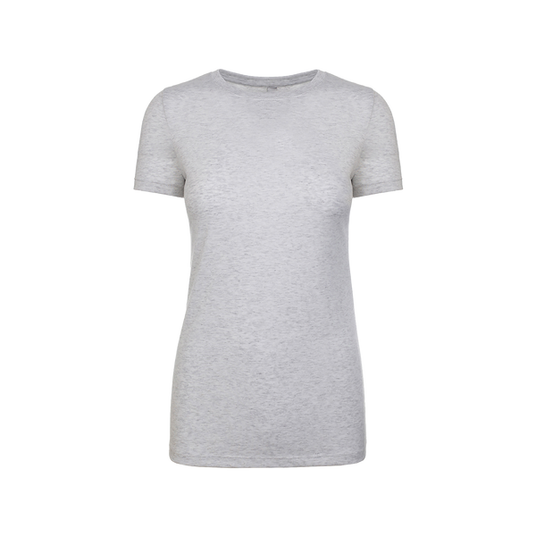 Light Ladies Triblend Crew Tee