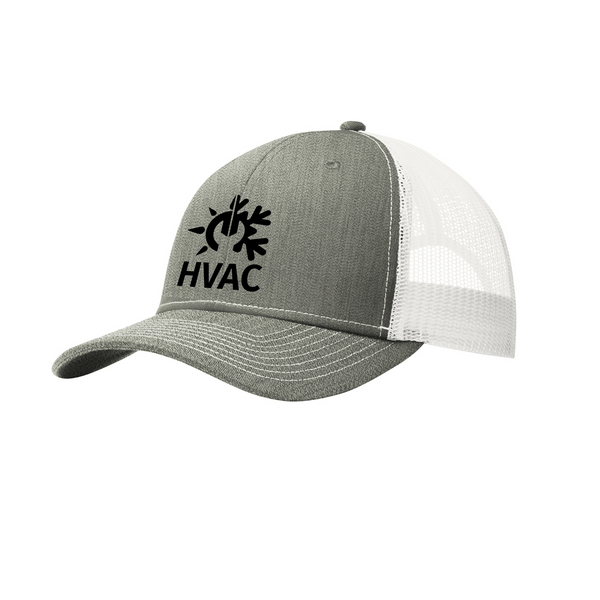HVAC |  Embroidered Trucker Snapback Hat