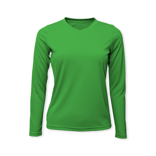Dark Performance Ladies Long Sleeve Shirt
