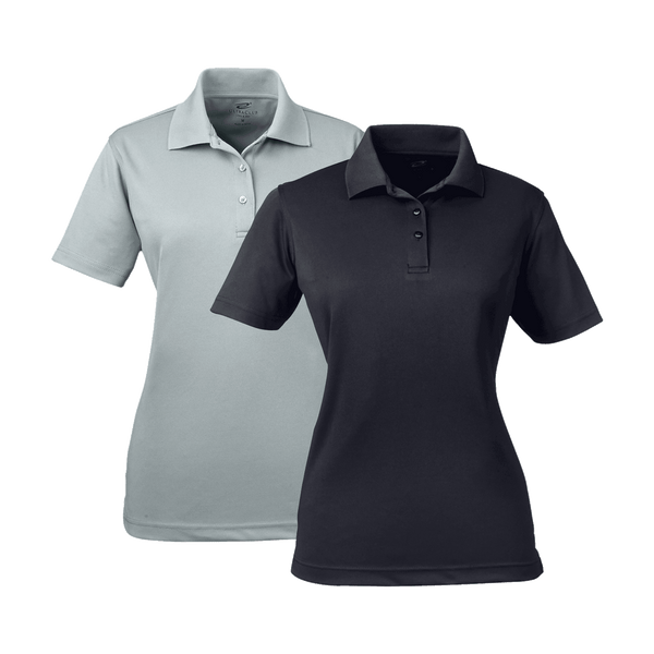 Dark Women Printed Performance Polo