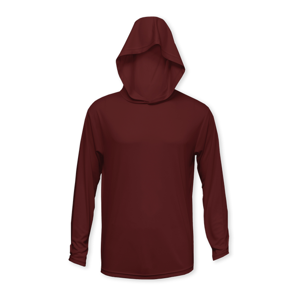 Dark Performance Youth Long Sleeve Hoodie