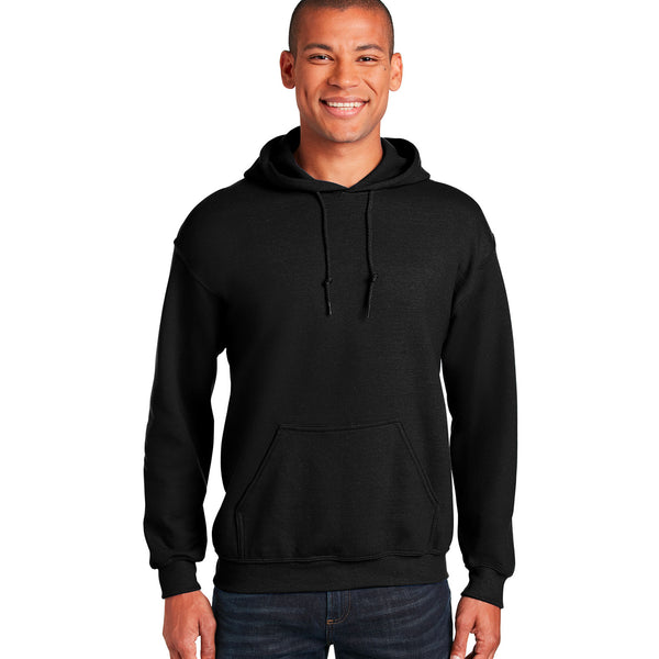Dark Pullover Hooded Sweatshirt