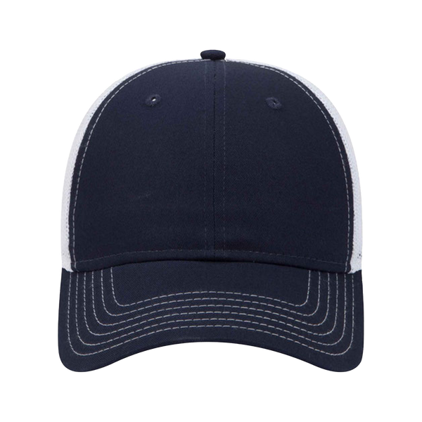 Patched Mesh Trucker Snapback - Structured