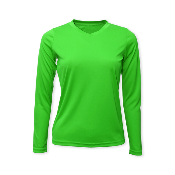Dark Performance Ladies Long Sleeve Shirt